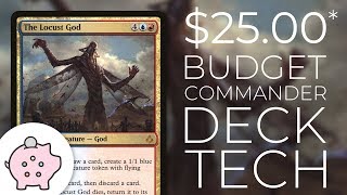 The Locust God  EDH Budget Deck Tech 25  Wheel  Magic the Gathering  Commander [upl. by Sanbo773]