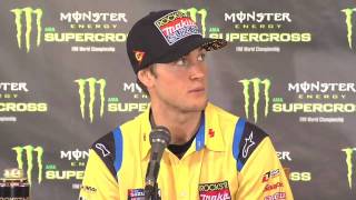 Supercross  Anaheim 1 2010  Press Conference Ryan Dungey [upl. by Arnelle]