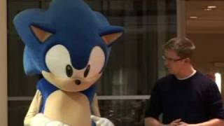 Exclusive interview with Sonic the Hedgehog [upl. by Lednyc362]