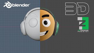 EMOJI 3D MODEL PREVIEW LOOP ANIMATION 3D Practice BLENDER blender emoji [upl. by Ditter]