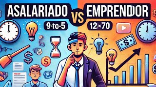 ¿Ser Asalariado o Emprendedor La Gran Diferencia en Mentalidad que Define el Éxito Financiero [upl. by Anauq]