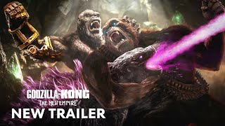 GODZILLA x KONG The New Empire  New Trailer [upl. by Yorke]