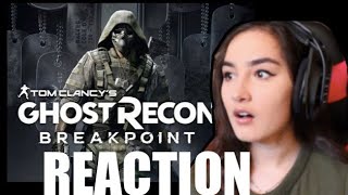 Ghost Recon Breakpoint Official Reveal Trailer Reaction [upl. by Attenohs18]