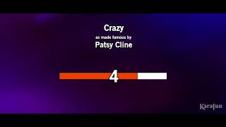 Crazy  Patsy Cline  Karaoke [upl. by Decima]