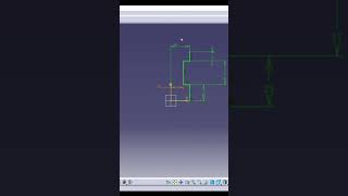 Practice design 5 in catia v5 3dmodel 3dmodeling engineering catiav5tutorial catiav5 shorts [upl. by Yalahs]