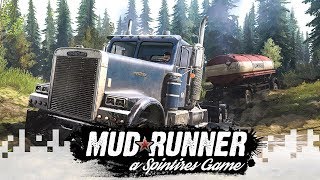 SpinTires MudRunner AMERICAN WILDS Lets Play Part 3 LOG SKIDDER vs SWAMP [upl. by Nido339]