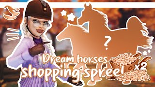 Horses Shopping Spree🐴┃Star Stable Online [upl. by Kcim]