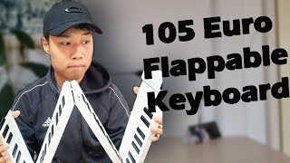 Ein KLAPPBARES Piano Keyboard  Lohnt es sich oder SCHLECHTE Qualität  Review [upl. by Gudrun497]