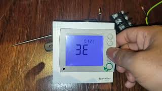 fix problemsetting thermostat FCU Schneider TC300TC303 PART 2 [upl. by Rhyner526]