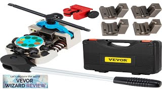 VEVOR Brake Line Flaring Tool 45 Degree Single Double and Bubble Flares Review [upl. by Socha]