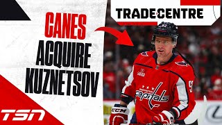 Kuznetsov heading to Hurricanes following trade with Capitals [upl. by Akiwak]