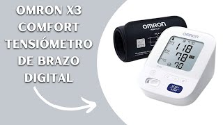 OMRON X3 Comfort Tensiómetro de Brazo digital Máquina de presión sanguínea para el control [upl. by Oicinoid]