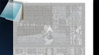 so i got DOOM running inside of Notepad [upl. by Llerrah142]