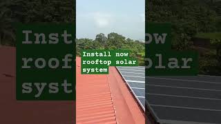 Install now rooftop solar systemsolar solarenerg [upl. by Dorothy210]