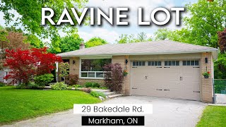 29 Bakerdale Rd  Markham Ontario  Large Bungalow [upl. by Oiliduab209]