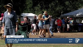 Where to park for Festivals Acadiens et Creoles [upl. by Enra362]