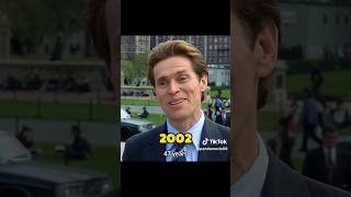 Willem Dafoe😈 willemdafoe actor thenandnow evolution transformation viralvideo foryou new [upl. by Dukey]