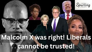 Malcolm X was right “Liberals cannot be trustedquot Joe Scarborough and Mika Brzezinski [upl. by Saibot]