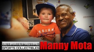 Ultimate Pastime Sports Collectables Manny Mota Bobblehead Event [upl. by Jo-Anne549]