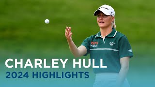 Charley Hulls Best Shots  2024 Ladies European Tour [upl. by Tema882]