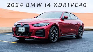 2024 BMW i4 xDrive40 Review  Better Range amp AWD [upl. by Arriec]