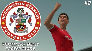 FC25 YOUTH ACADEMY CAREER MODE  ACCRINGTON STANLEY  EPISODE 2  THE BABYFACED ASSASSIN ARRIVES [upl. by Ishmael]