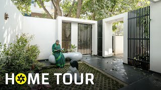 This 2400 sq ft Bangalore Home has Two Courtyards Home Tour [upl. by Hedvig231]