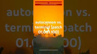 HELLDIVERS 2  autocannon vs terminid patch 01001100 [upl. by Atinele]