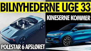 Billige kinesiske elbiler KOMMER Polestar 6 afsløret og farvel til elsket firmabil – uge 33 [upl. by Annodas358]