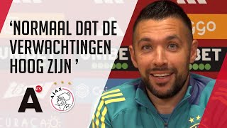 Ajaxtrainer Farioli over de Klassieker [upl. by Amada243]