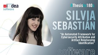 Silvia Sebastians thesis unveils an automated framework for cybersecurity attribution [upl. by Yacov]