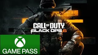 Black Ops 6 on GamePass [upl. by Nelrah]