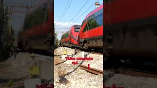 FRECCIAROSSA ETR 600 in doppia composizione in transito a Benevento shorts [upl. by Ennaihs]