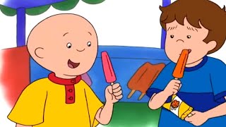 Caillou Visits an Ice Cream Truck  Caillou Cartoon [upl. by Wildee195]