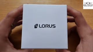 Unboxing 📦 Lorus quotSeikoquot Field Automatic Watch RL425BX9 [upl. by Ahsirtak818]