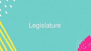 LegislatureOrgans of the government Introduction to Political Science BS Political Science [upl. by Mailliw]