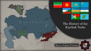 the History of the Kipchak Turks Kazakhs Kyrgyzs Tatars  every year [upl. by Atyekram569]