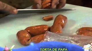 Receta del díaTorta de papa con tocino y chorizo Gracias a El Club de la Chilena [upl. by Hairahcaz]