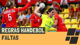 Faltas no HANDEBOL [upl. by Jaquelin]