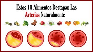 Cómo Limpiar Las Arterias Del Corazón De Forma Natural  10 Alimentos Para Limpiar Las Arterias [upl. by Iaw]