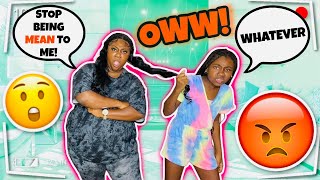 BEING MEAN TO MY MOM PRANK [upl. by Auqenahs]