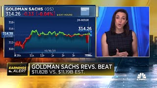 Goldman Sachs tops estimates on strongerthanexpected bond trading [upl. by Sirromad]