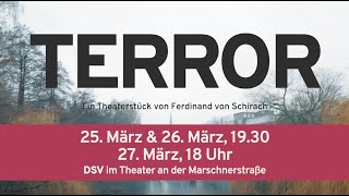 TERROR  von Ferdinand von Schirach  Trailer [upl. by Neal]