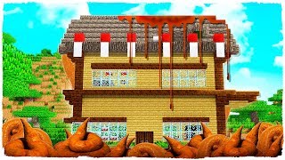 ¡LA CASA DE TINENQA LLENA DE CACA EN MINECRAFT [upl. by Akilegna]