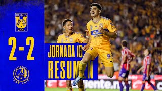 📹 El Resumen  Tigres 2  2 A San Luis  Jornada 16  Apertura 2023 [upl. by Leruj648]