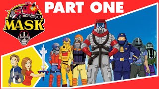 MASK  Classic Cartoon Review  Part 1 of 2  MASK [upl. by Aniuqal]