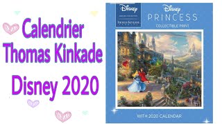 Présentation calendrier Disney 2020 Thomas kinkade [upl. by Fredric663]