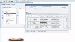 BOM Oracle Bills of Material The Basics Oracle Applications Training [upl. by Rodge]