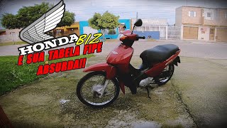 Honda Biz C100 2005 E SUA TABELA FIPE ABSURDA  Gopro Hero 7 Black [upl. by Ahser]