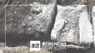 Officials outraged after chemical drums found buried in Long Island park [upl. by Cosmo]